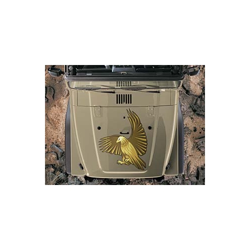 Jeep golden eagle hood decal